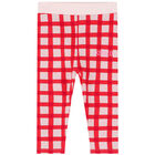 Baby Girls Pink & Red Logo & Animals Leggings Set, 1, hi-res